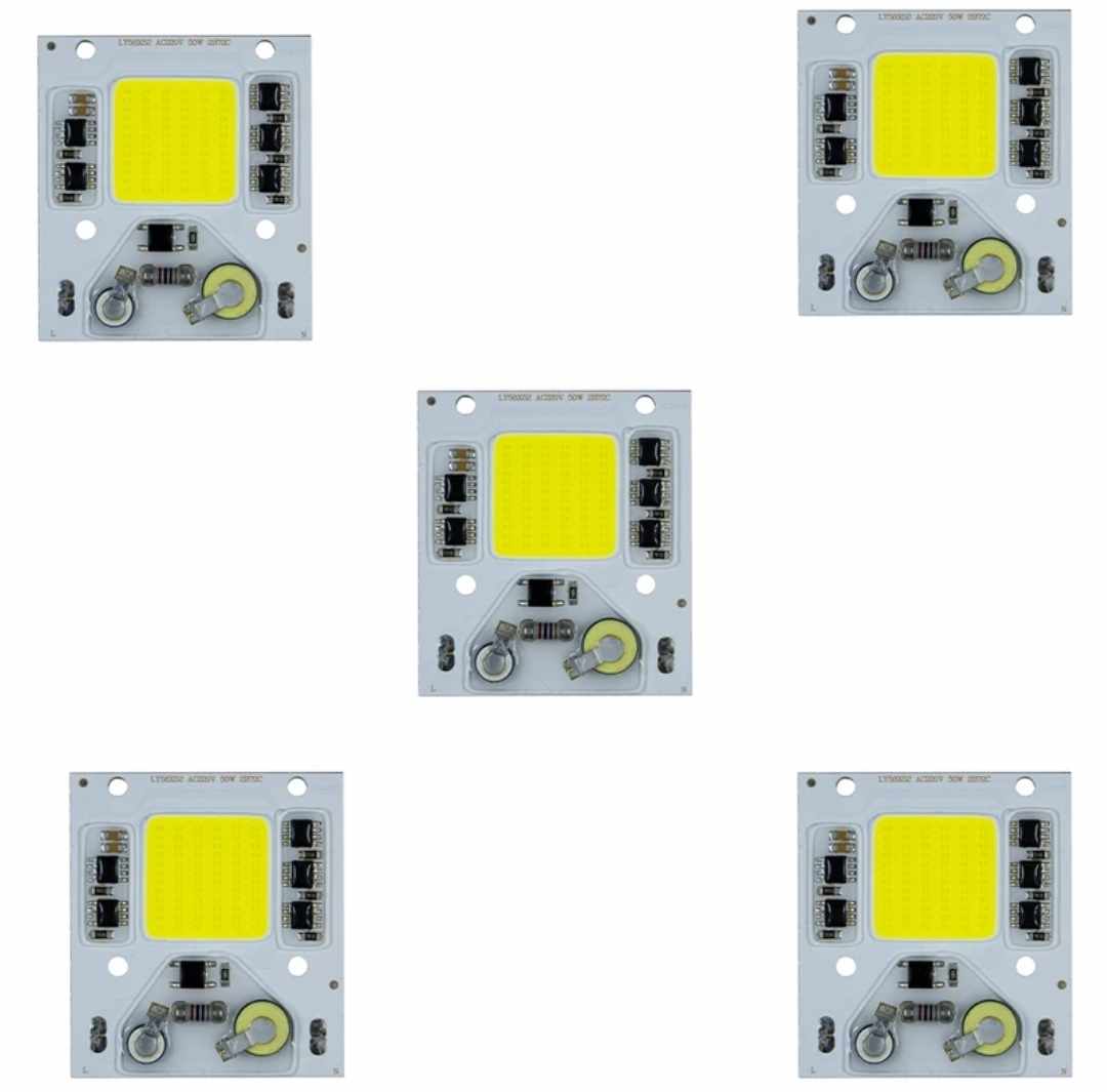 چیپ ۵۰ وات پرژکتور بسته ۵ عددی 